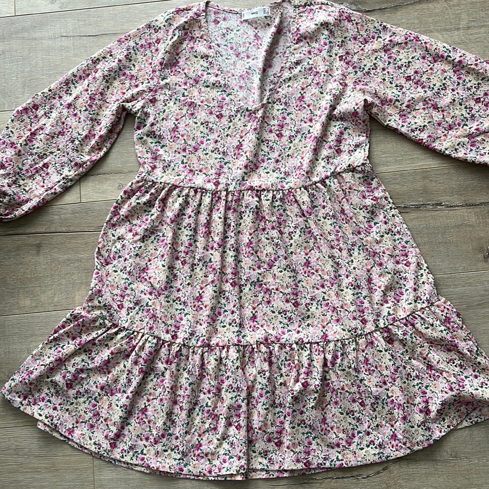 Mango Brand New Tiered Dress